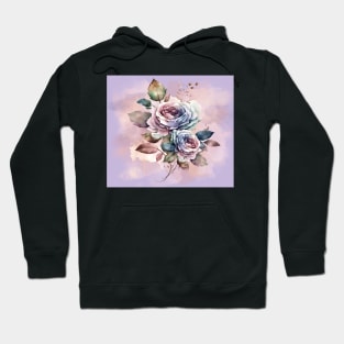 Pastel Rose Garden Hoodie